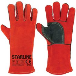 E-170418C-KR Deri Isıya Dayanıklı Eldiven