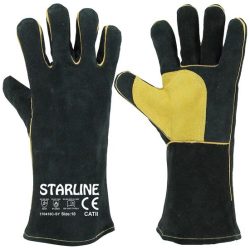 E-170418C-SY Deri Isıya Dayanıklı Eldiven